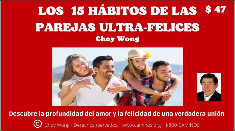 LIBRO: LOS 15 HÁBITOS DE LAS PAREJAS ULTRA FELICES