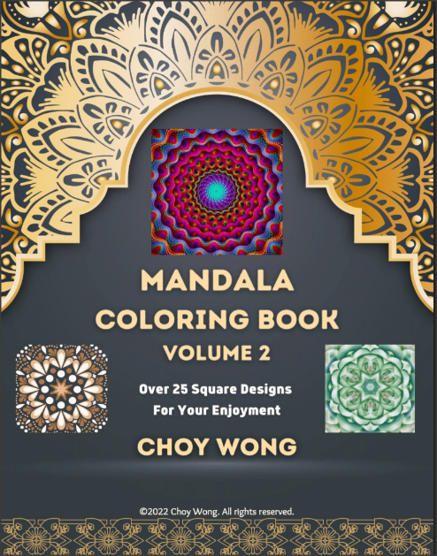 MANDALA COLORING BOOK Volume 2